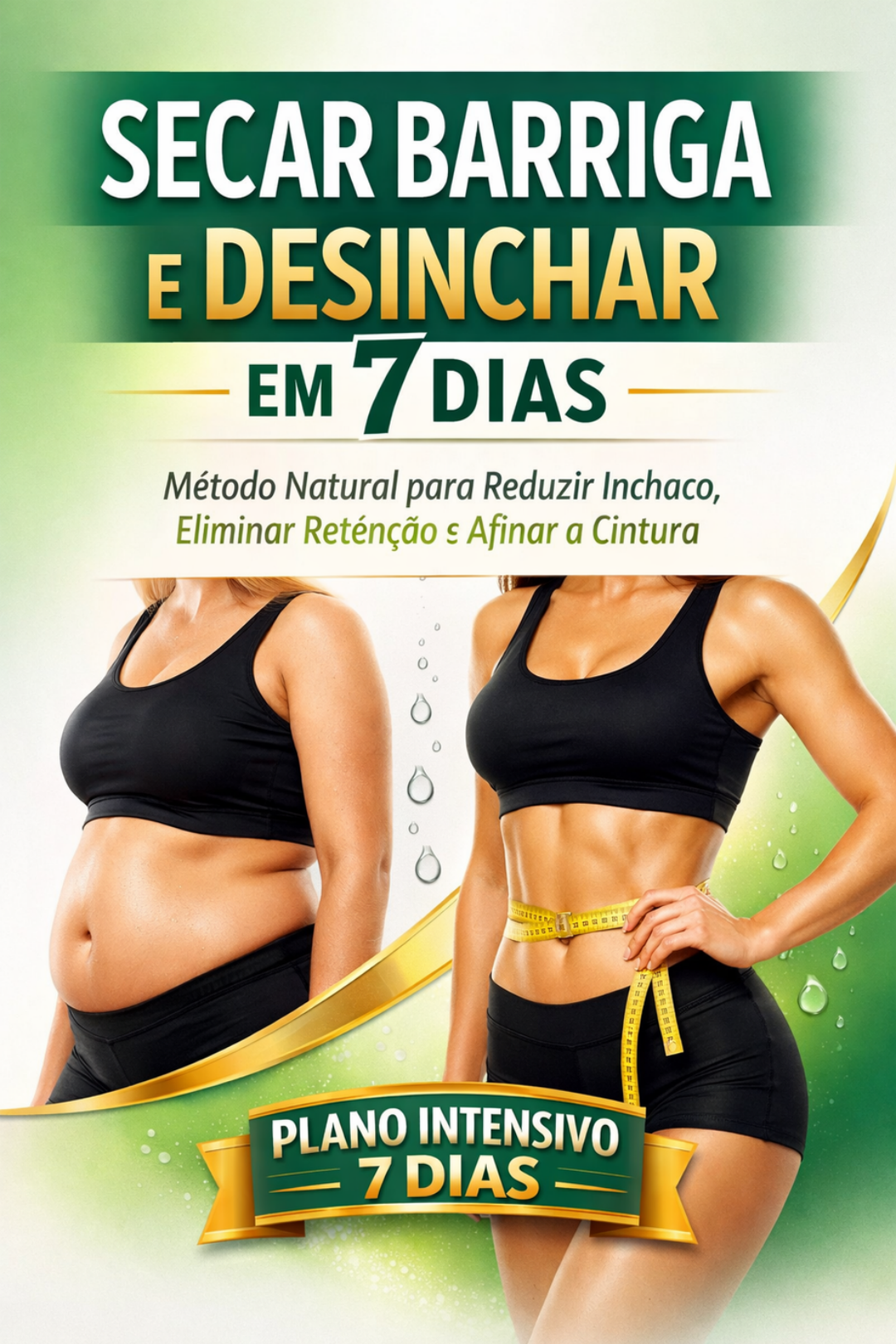 Capa Secar Barriga e Desinchar em 7 Dias