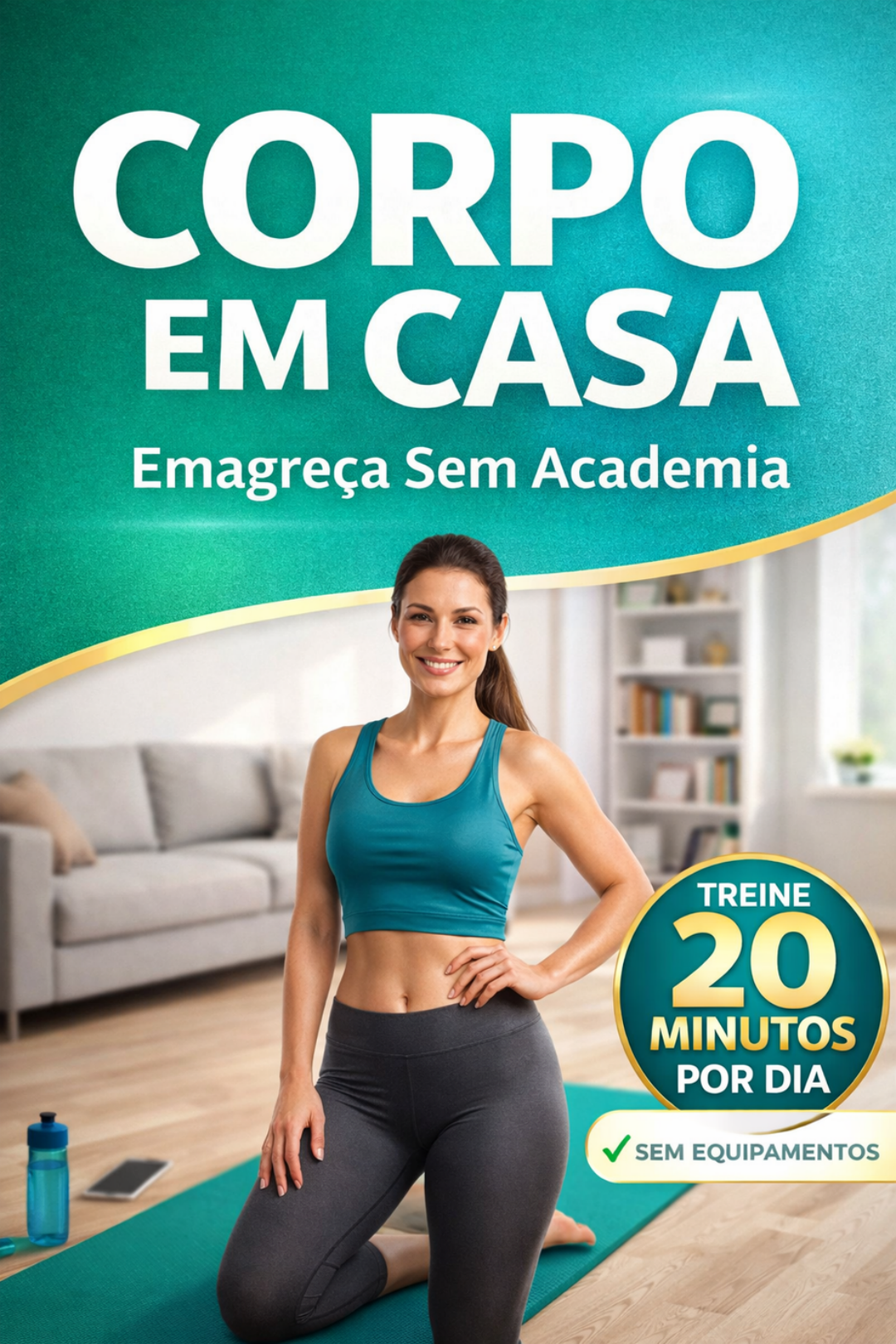 Capa Corpo em Casa — Emagreça Sem Academia